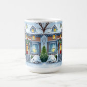 Mug Mignonne Snowman Whimsical dans le triage avant No (Centre)