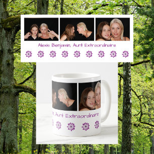 Mug Mignonne Tante Moderne Nom Extraordinaire BAE Phot