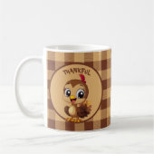 Mug Mignonne Thanksgiving Turquie (Gauche)