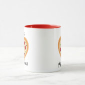 Mug Mignonne Tu Dois Pizza Me Pun Coeur (Centre)