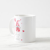 Mug Mignonne Valentine, tu seras ma Gnomie (Devant gauche)