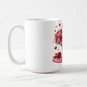 Mug Mignonne Valentine's Day Teddy Bear (Gauche)