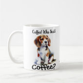 Mug Mignons Beagles Noirs/Bruns (Gauche)