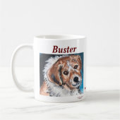 Mug Mignons Browns & Blacks PERSONNALISER Beagle (Gauche)