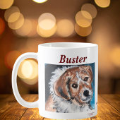 Mug Mignons Browns & Blacks PERSONNALISER Beagle