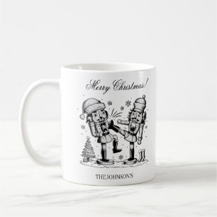Mug Mignons drôles noix personnalisées Noël