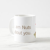 Mug Mignons écureuils à propos de toi Pun Humour d'amo (Devant gauche)