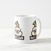 Mug Mignons Kawaii Kagami Mochi (Devant droit)