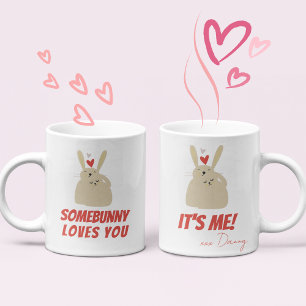 Mug Mignons Lapins Drôles Lapin Amour Calin