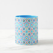 Mug Mignons motifs abstraits colorés en zigzag (Centre)