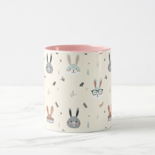 Mug Mignons visages d'animaux (Centre)
