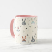 Mug Mignons visages d'animaux (Devant gauche)
