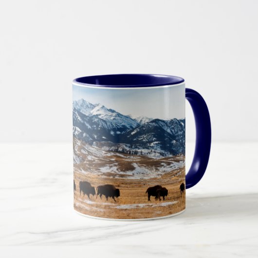 Mug Migration des bisons (Devant droit)