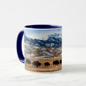 Mug Migration des bisons (Devant gauche)