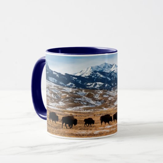 Mug Migration des bisons (Devant gauche)