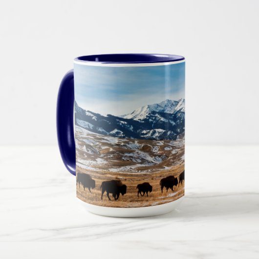 Mug Migration des bisons (Devant gauche)