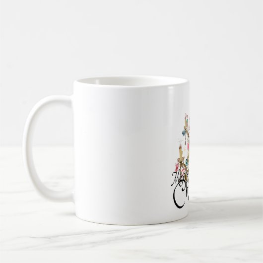 Mug Mikitiez classe whitechristmas lumière jollyholly (Gauche)