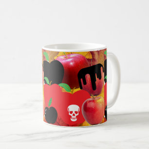 Mug Mikitiez crâne rouge pomme toxique vegan été