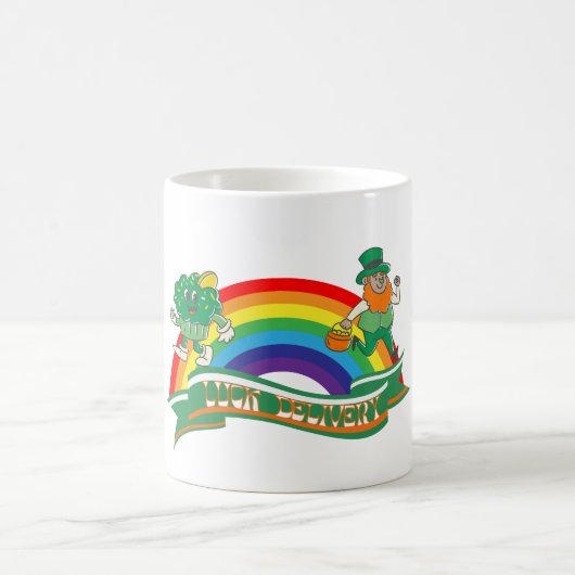 Mug Mikitiez irish trèfle vert st.patrick chance jour (Centre)