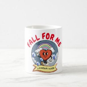 Mug Mikitiez personnalisé valentine drôle lovebug logi