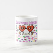 Mug Mikitiez personnalisé valentine drôle lovebug logi (Centre)