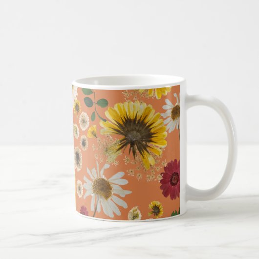 Mug Mikitiez terre natale nature selfloe fleur rose (Droite)