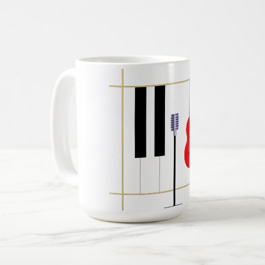 Mug Mikrofon och Instrument (Devant gauche)