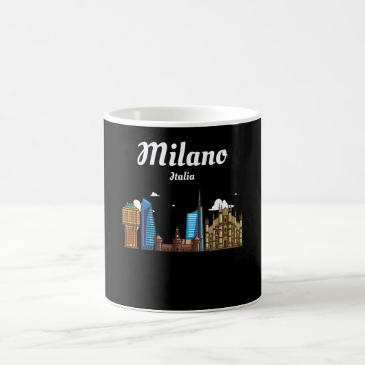 Mug Milano Italia / Milan - Skyline De La Ville De (Centre)