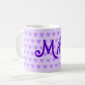 Mug Miles en violet (Devant gauche)