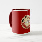 Mug MilesTalk en rouge (Devant gauche)