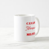 Mug Milice canadienne de la ménopause (Devant droit)