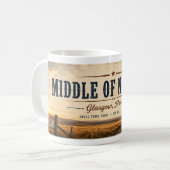 Mug Milieu de nulle part Glasgow Montana (Devant gauche)