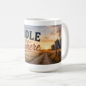 Mug Milieu de nulle part Glasgow Montana (Devant droit)