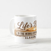 Mug Milieu de nulle part Glasgow Montana (Devant gauche)