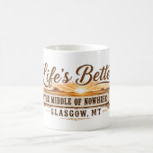 Mug Milieu de nulle part Glasgow Montana (Centre)