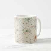 Mug Milieu de siècle Étoile atomique Modern Retro (Devant droit)