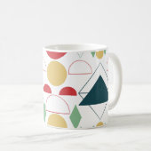 Mug Milieu du siècle moderne géométrique coloré (Devant droit)