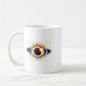 Mug Milieu Tx 2024 Total Éclipse Solaire 8 avr. Total (Gauche)