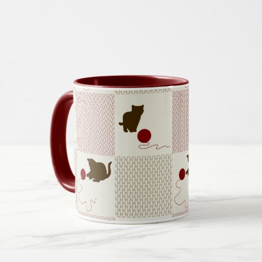Mug Milieux de chatons (Devant gauche)