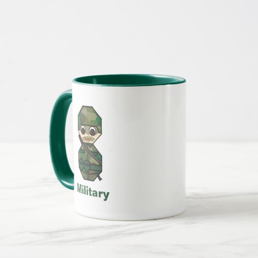 Mug Militaire (Devant gauche)