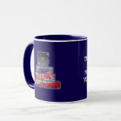 MUG MILITAIRE ÉTATS-UNIS - MERCI (Devant gauche)