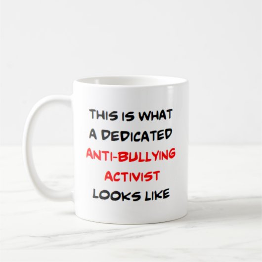 Mug militant anti-harcèlement, dévoué (Gauche)