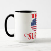 Mug Militant portugais de Trump (Gauche)