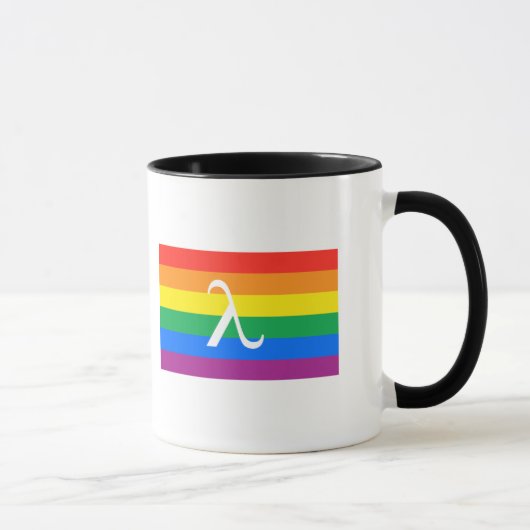 Mug Militantisme gay fier (Droite)