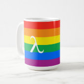 Mug Militantisme Gay Pride (Devant gauche)