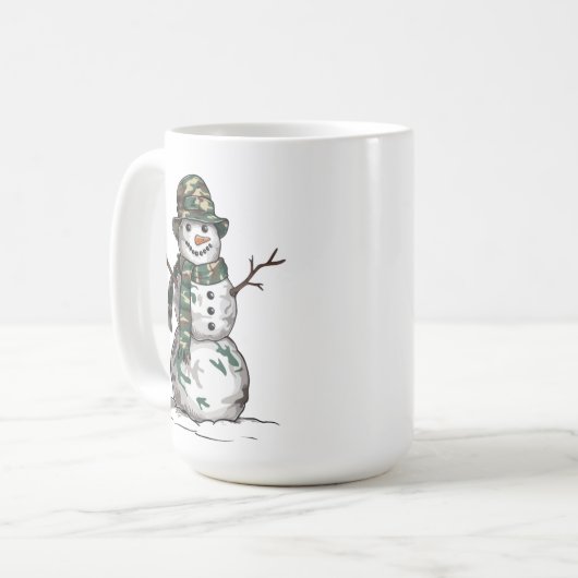 Mug Military Snowman  (Devant gauche)