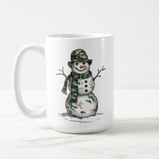 Mug Military Snowman  (Gauche)