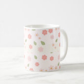 Mug milkshake à la fraise kawaii (Devant droit)