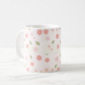 Mug milkshake à la fraise kawaii (Devant gauche)