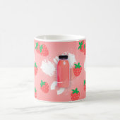 Mug milkshake à la fraise kawaii (Centre)